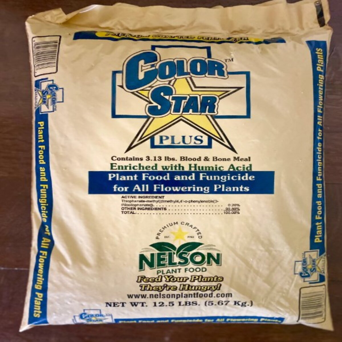 Nelson Plant Food ColorStar Plus 19136 Fertilizer w/ SiteOne